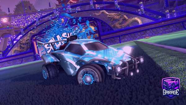 A Rocket League car design from Ace2monkey