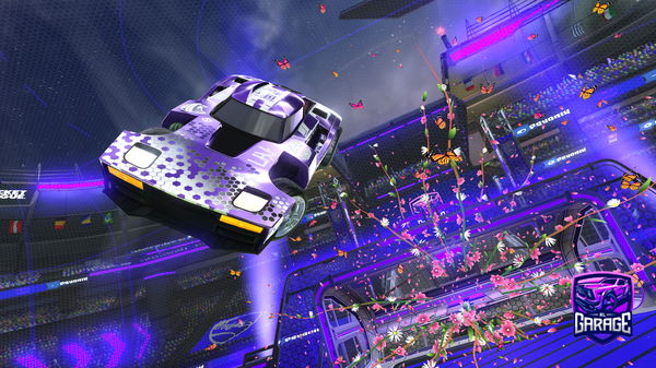 A Rocket League car design from llllllllllllliii