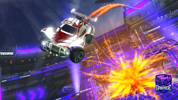 A Rocket League car design from Treptic