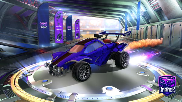 A Rocket League car design from vyuuchrisxd