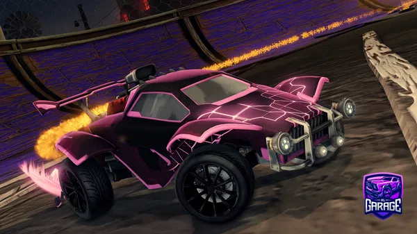 A Rocket League car design from TORNAYYDO