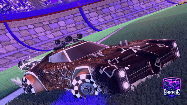 A Rocket League car design from XudiBTB2