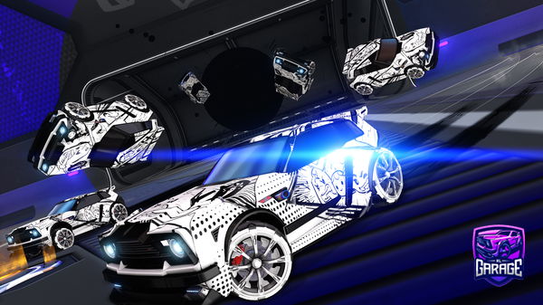 A Rocket League car design from RaZeRektU