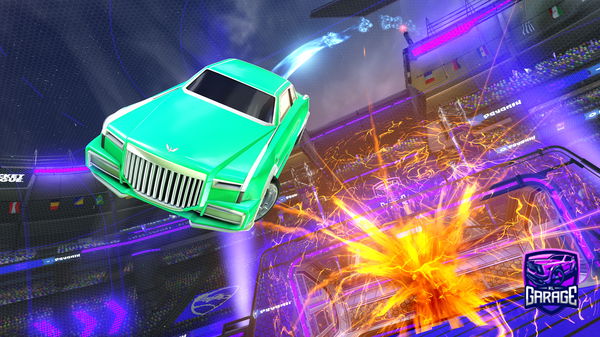 A Rocket League car design from vArial7