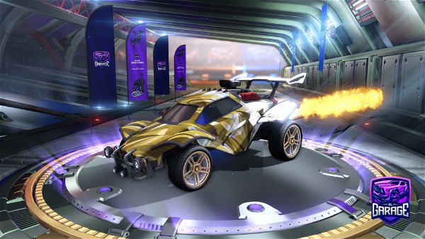 A Rocket League car design from YMGCP