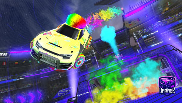 A Rocket League car design from Davidbun