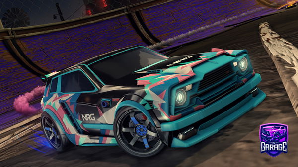 A Rocket League car design from Rewind__