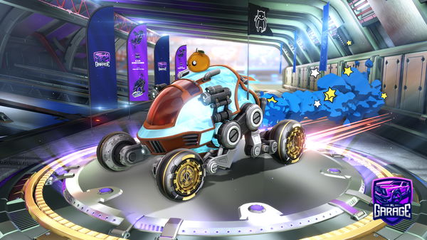 A Rocket League car design from Xero2609