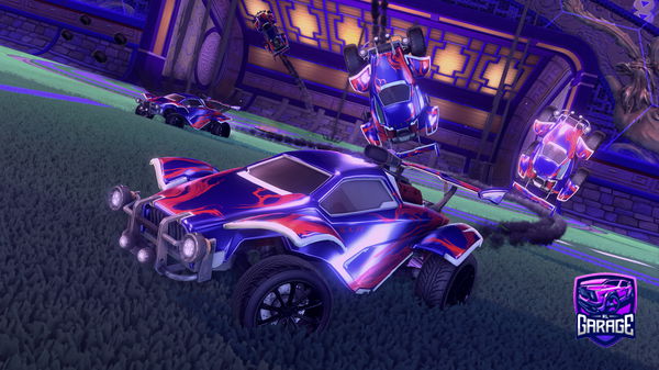 A Rocket League car design from ballchaser12