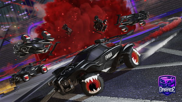 A Rocket League car design from LIVENSTERE0