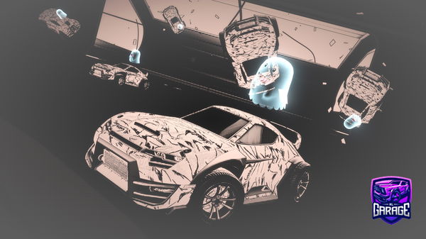 A Rocket League car design from Ben12-oSu