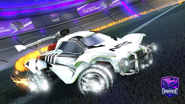 A Rocket League car design from SW_PULVZRL