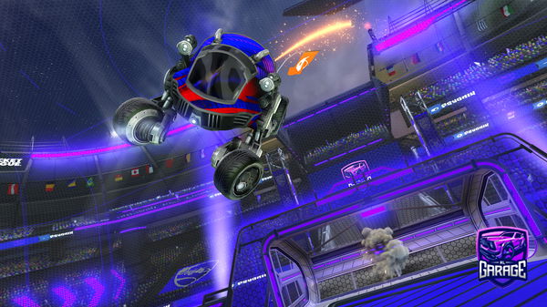 A Rocket League car design from Ripperatschool