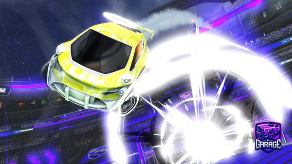 A Rocket League car design from kylemaker