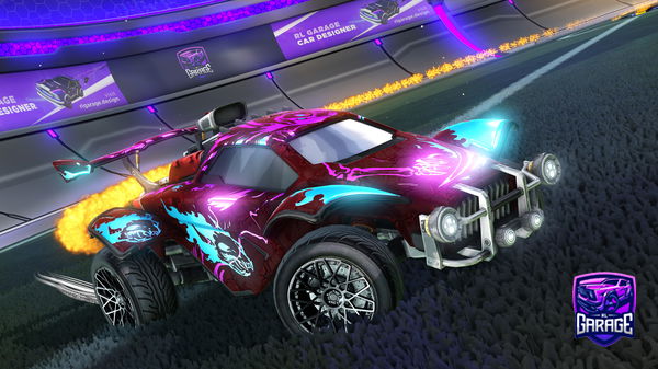 A Rocket League car design from echoXvz