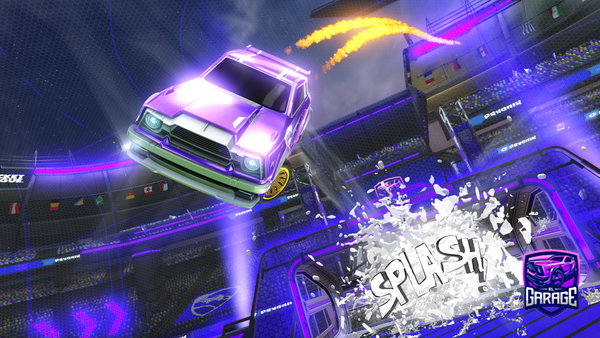 A Rocket League car design from joniboring