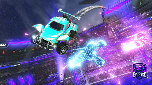 A Rocket League car design from sheluvvsnj