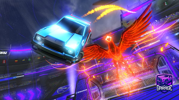 A Rocket League car design from aresku