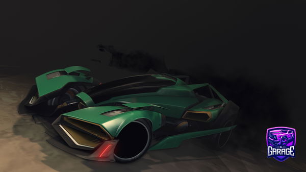 A Rocket League car design from Wazaz_