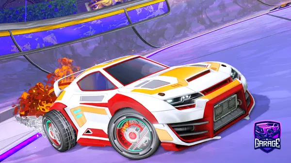 A Rocket League car design from 23Cire