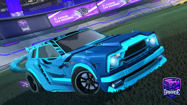 A Rocket League car design from SmellyKido