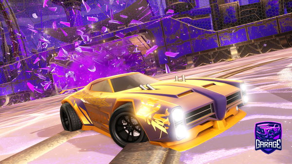 A Rocket League car design from Ianmermelada