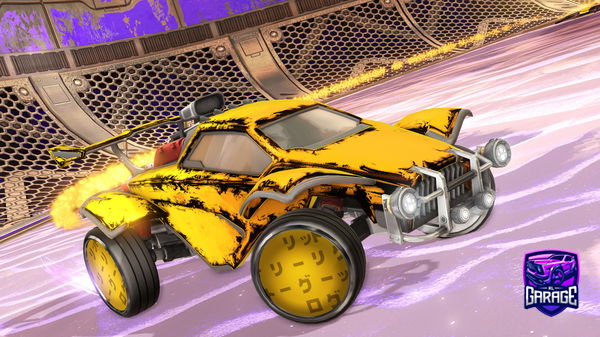 A Rocket League car design from Orestiss