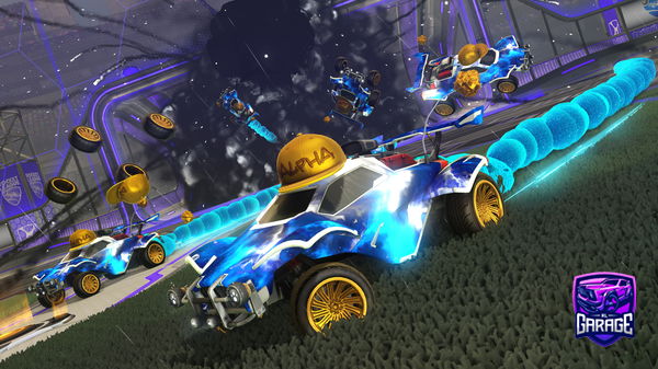 A Rocket League car design from Safiullah490