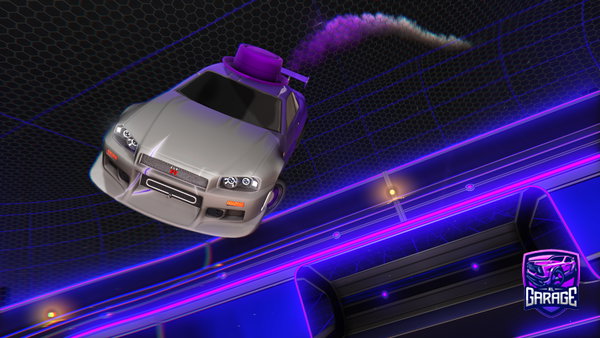 A Rocket League car design from Kermit2389