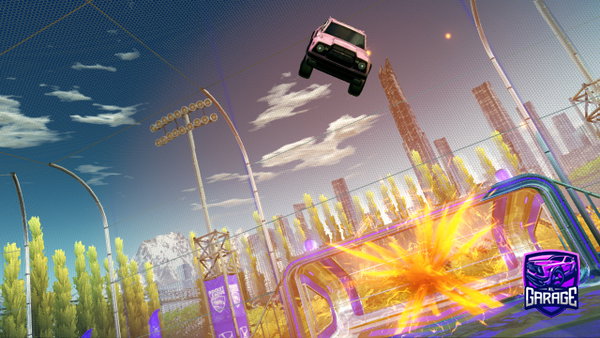 A Rocket League car design from maatuuu