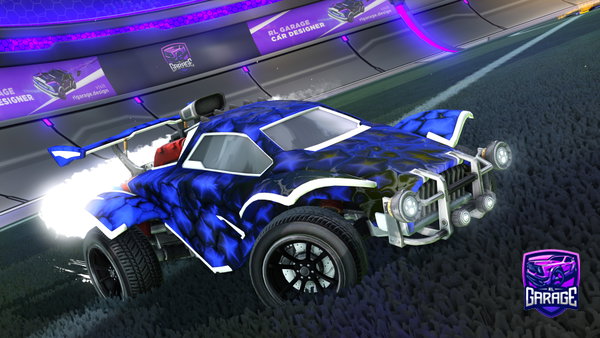 A Rocket League car design from TheCatAllex