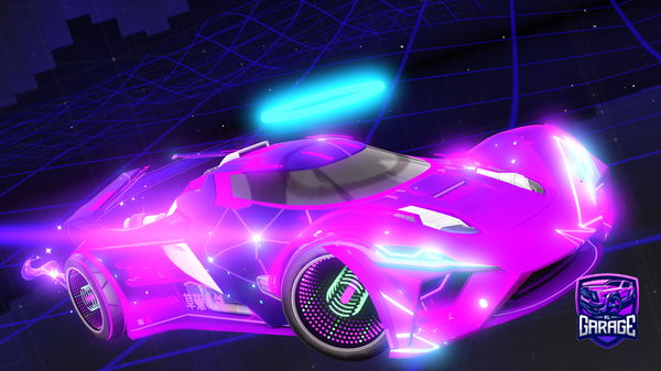 A Rocket League car design from washed_ghostt