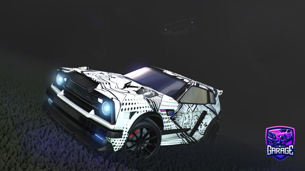 A Rocket League car design from LeadoffCannon12