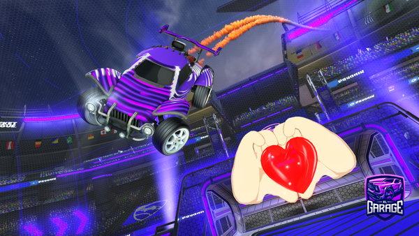 A Rocket League car design from VAPON