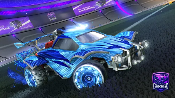 A Rocket League car design from Synxty
