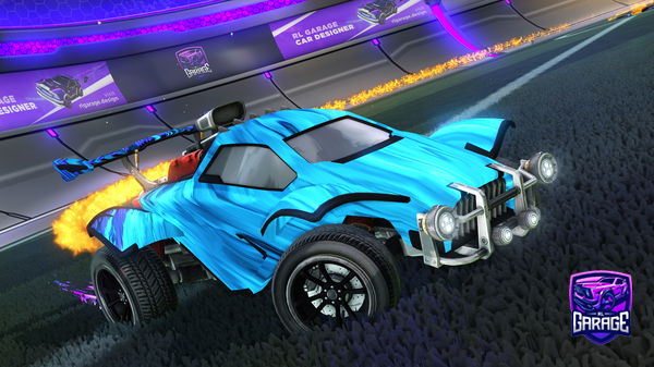 A Rocket League car design from wyfi123