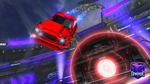 A Rocket League car design from VxbesJay