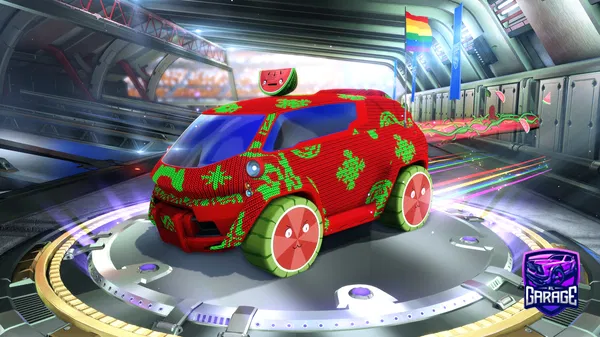 A Rocket League car design from fr3d0_132
