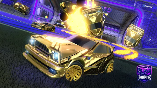 A Rocket League car design from WFE_POIM