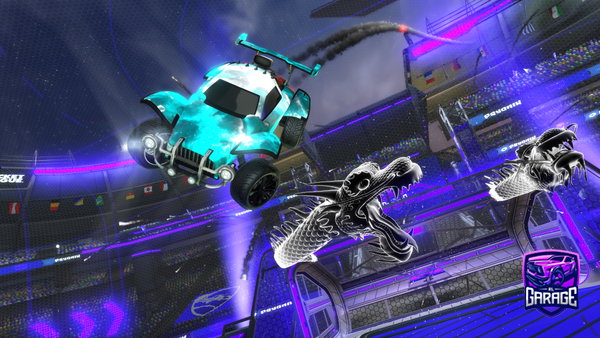A Rocket League car design from dateager