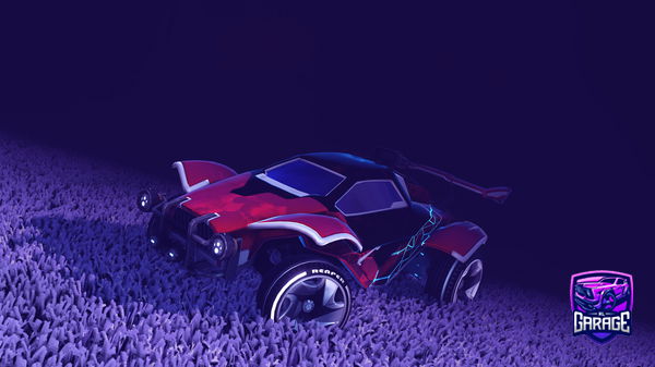 A Rocket League car design from STTS