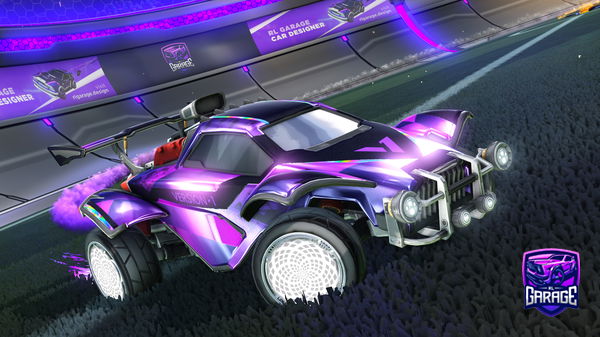 A Rocket League car design from DashPlayz-_-