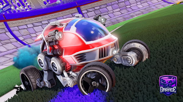 A Rocket League car design from Shooter48