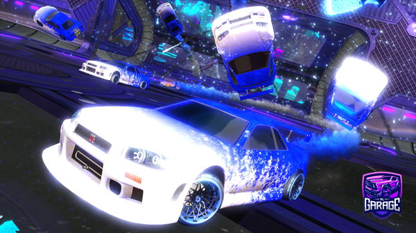 A Rocket League car design from Bronhhui