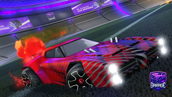 A Rocket League car design from JWBACON2012