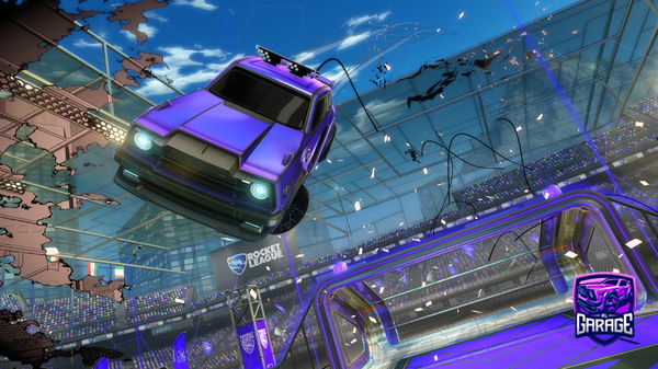 A Rocket League car design from neshs