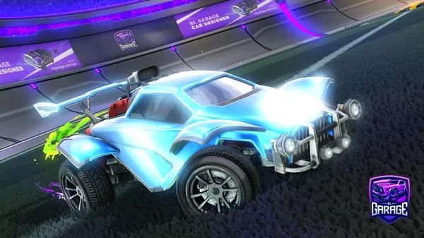 A Rocket League car design from marwan_1213