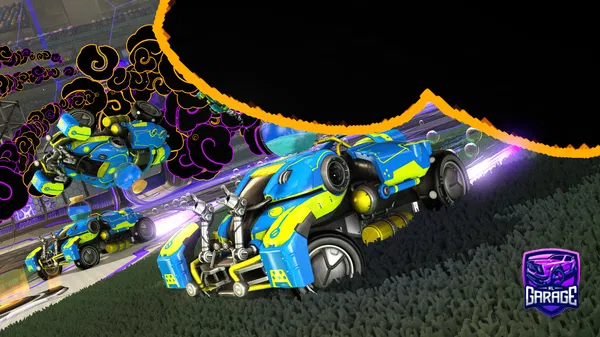 A Rocket League car design from Sliser60