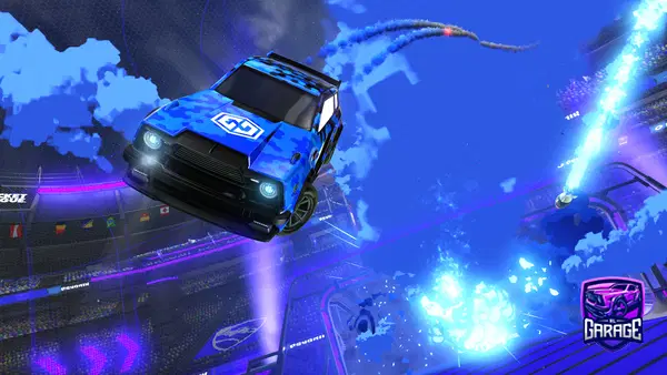 A Rocket League car design from Posao