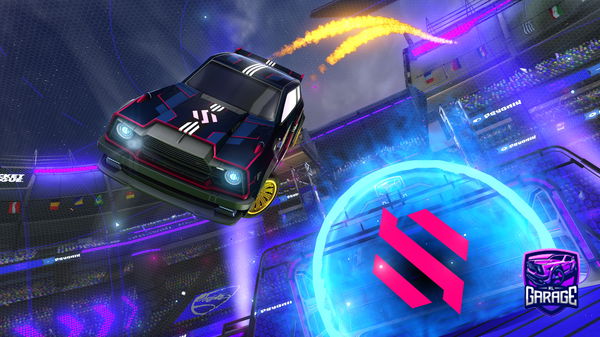 A Rocket League car design from hyperRLL